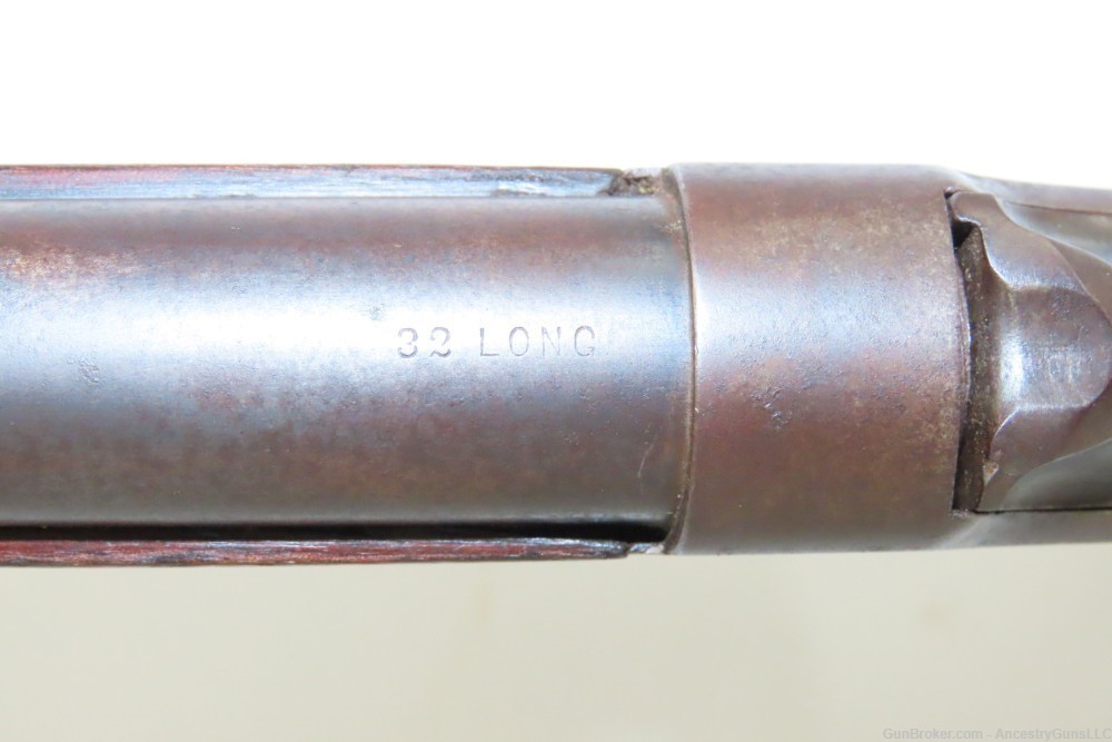 Antique WINCHESTER Model 1885 LOW WALL .32 Long Caliber SINGLE SHOT Rifle -img-8