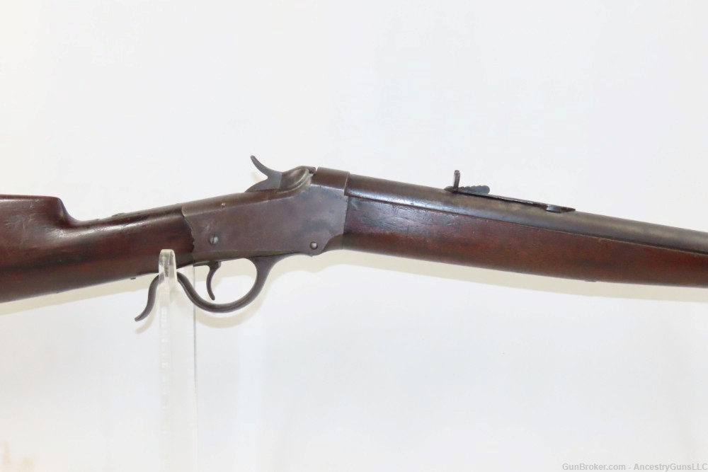Antique WINCHESTER Model 1885 LOW WALL .32 Long Caliber SINGLE SHOT Rifle -img-14