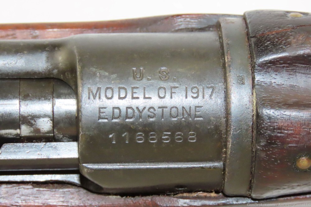 WORLD WAR I Era U.S. EDDYSTONE Model 1917 Bolt Action C&R MILITARY Rifle   -img-8