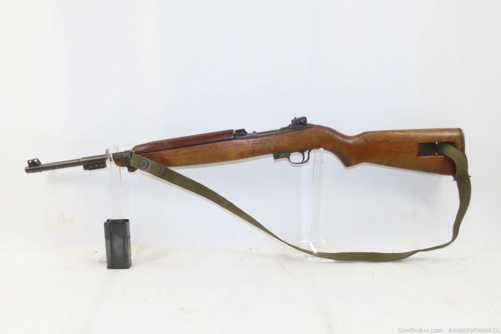 1943 World War II US STANDARD PRODUCTS M1 Carbine .30 Caliber Rock-Ola WW2 -img-1