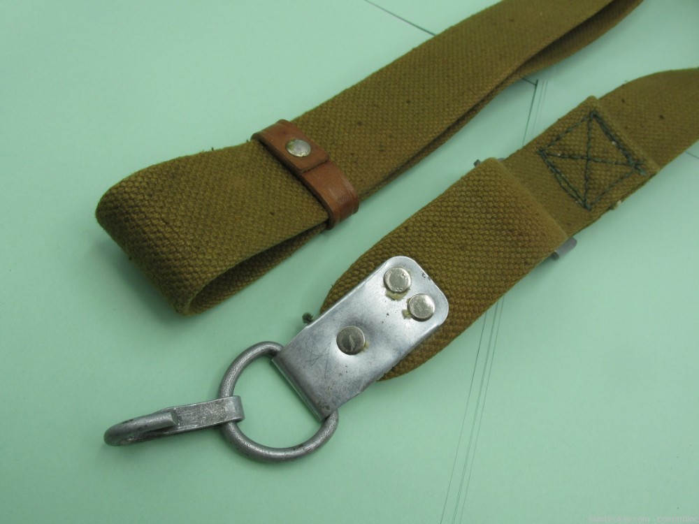 1962 russian ak akm silver tab sling, mint unissued very legible markings-img-4