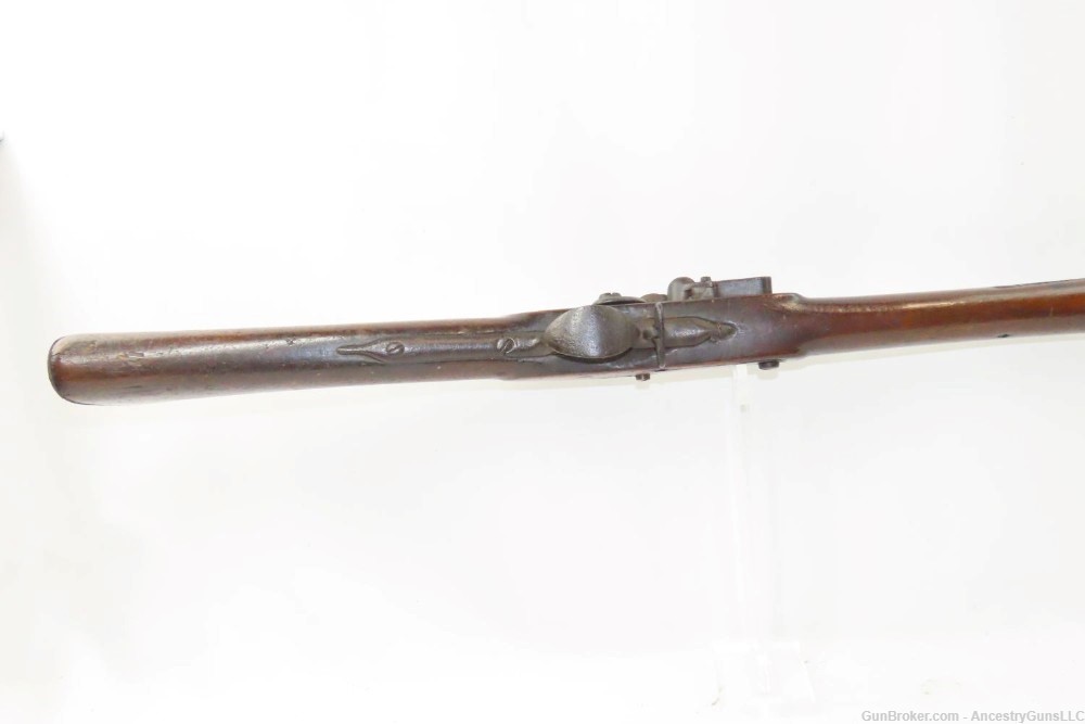 Antique CHARLEVILLE U.S. Model 1795 Type FLINTLOCK WAR of 1812 Era MUSKET  -img-5
