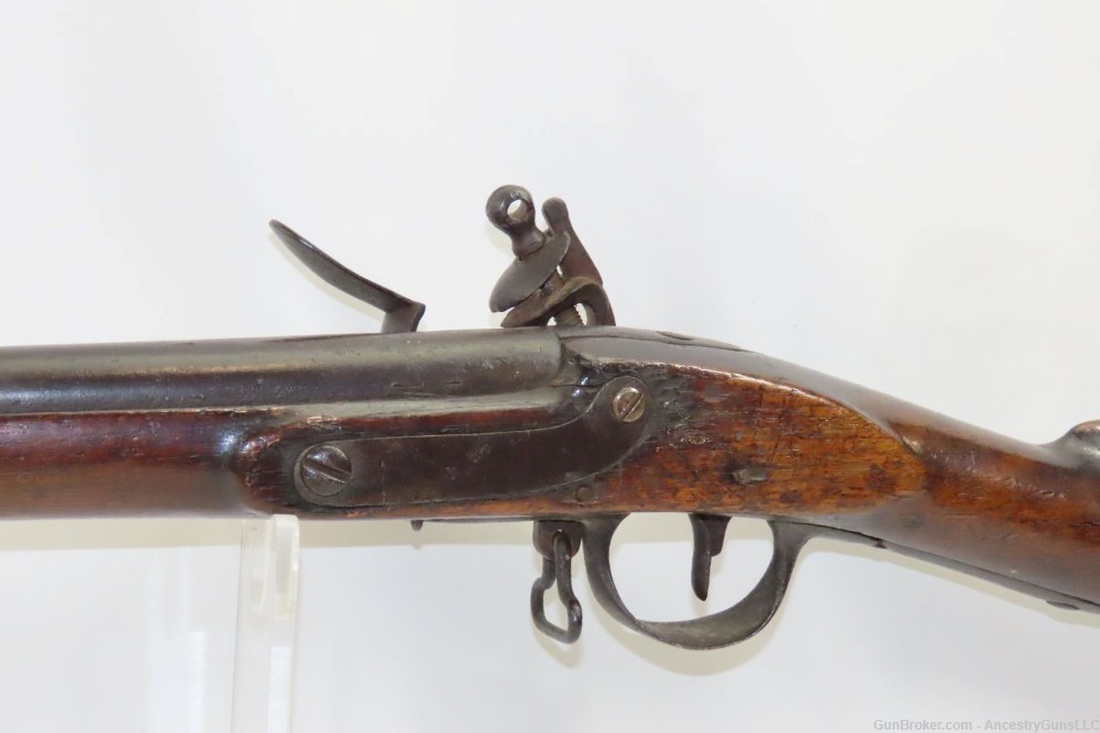 Antique CHARLEVILLE U.S. Model 1795 Type FLINTLOCK WAR of 1812 Era MUSKET  -img-12