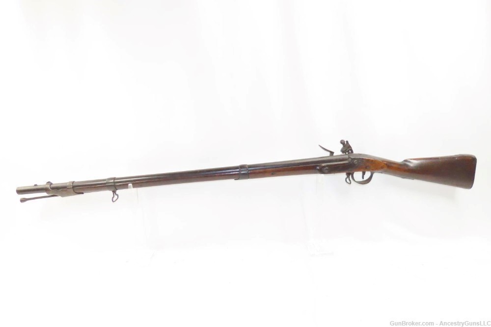 Antique CHARLEVILLE U.S. Model 1795 Type FLINTLOCK WAR of 1812 Era MUSKET  -img-10