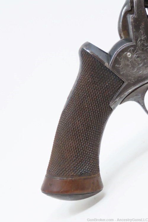 CRIMEAN WAR British DEANE ADAMS Revolver .44 ENGRAVED c1851 England Antique-img-16