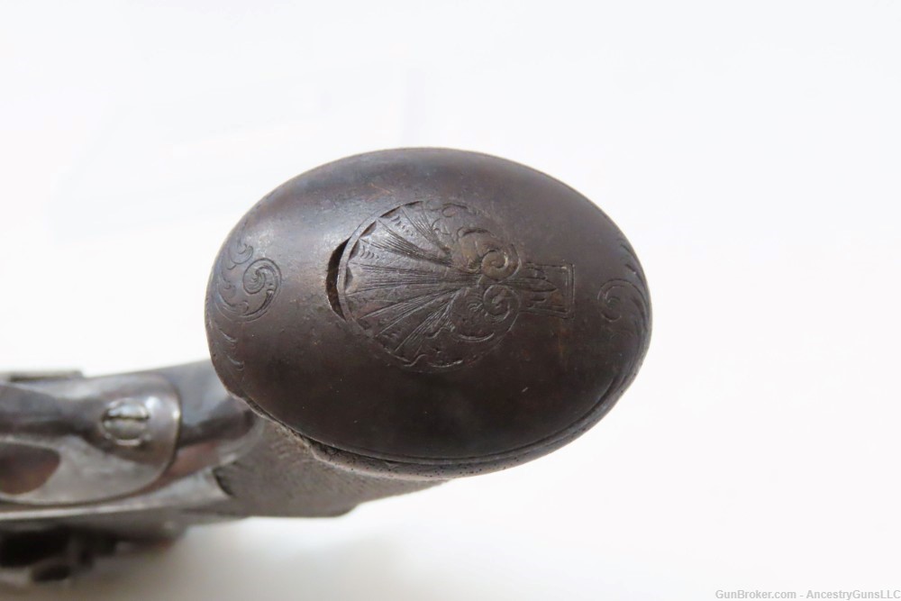 CRIMEAN WAR British DEANE ADAMS Revolver .44 ENGRAVED c1851 England Antique-img-11