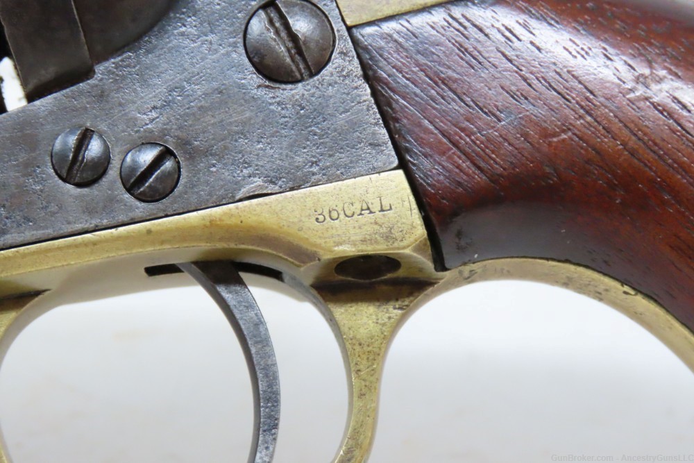 Antique COLT Pocket NAVY Cartridge Conversion .38 RF Revolver WILD WEST    -img-5