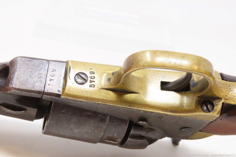 Antique COLT Pocket NAVY Cartridge Conversion .38 RF Revolver WILD WEST    -img-12