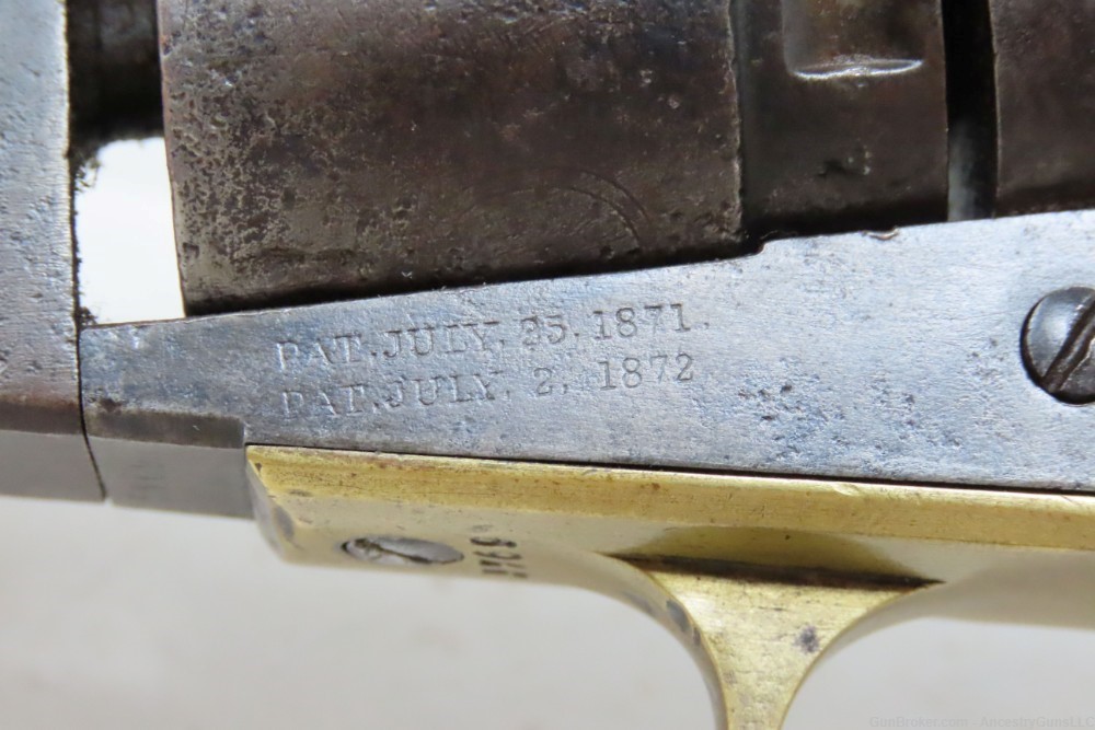 Antique COLT Pocket NAVY Cartridge Conversion .38 RF Revolver WILD WEST    -img-6