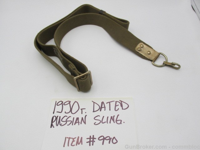 1990 DATED RUSSIAN SLING SKS AK AK47 TYPE IZHEVSK IZY SVD RPK-img-0