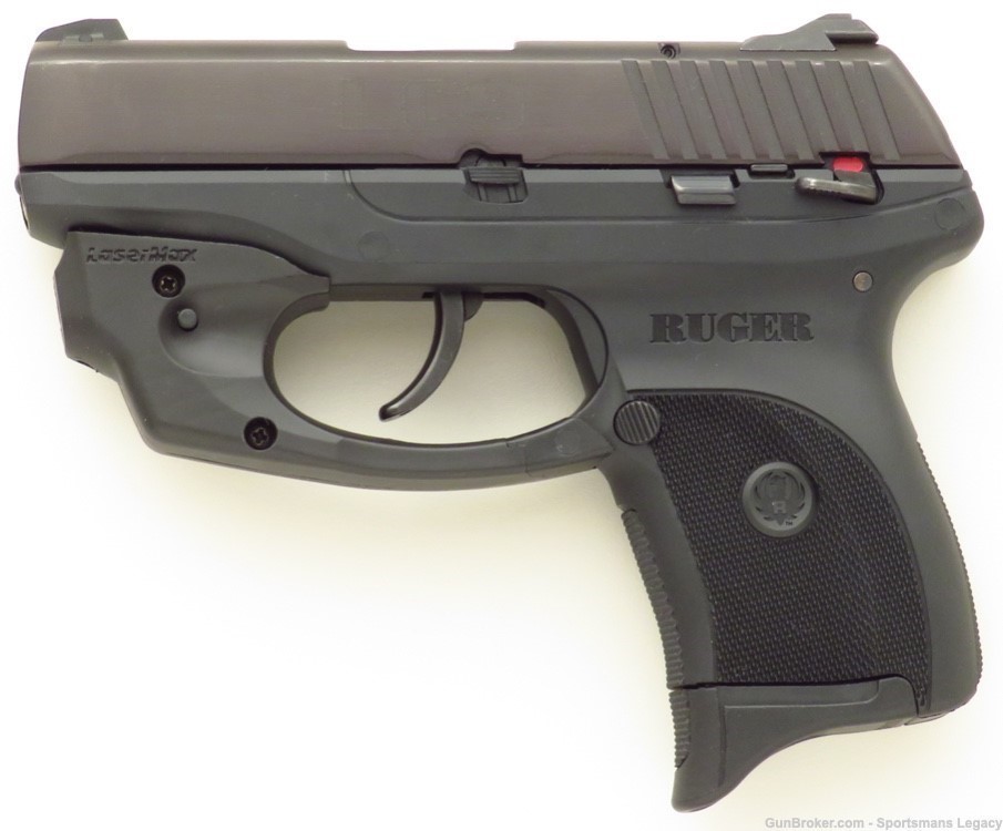 Ruger LC9 9mm, LaserMax, thumb safety, DAO, 98 percent-img-1