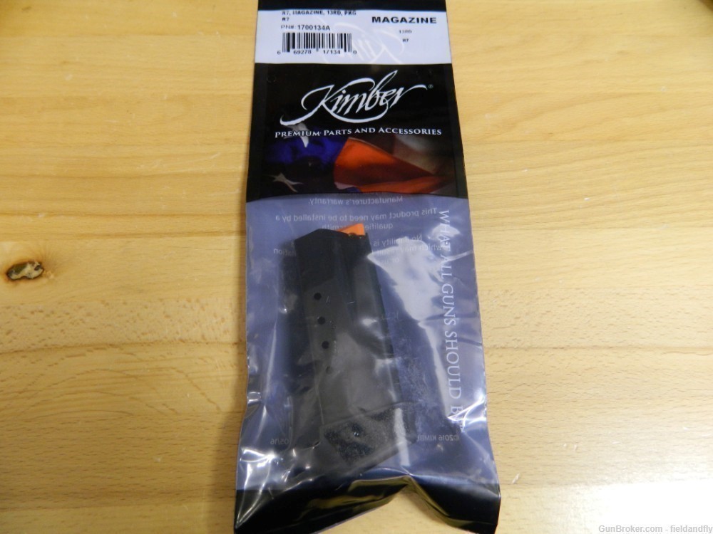 Kimber R7 Mako 13 round magazine with extension bumper New in Package-img-0