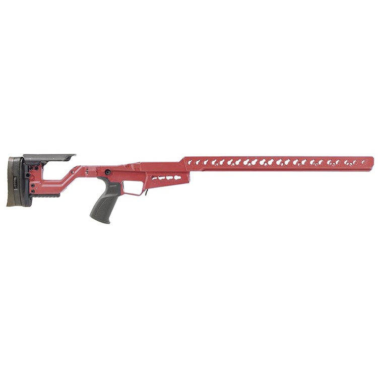 Accuracy International AT-X Rem 700 SA /Long Upper Fire Red Chassis-img-0