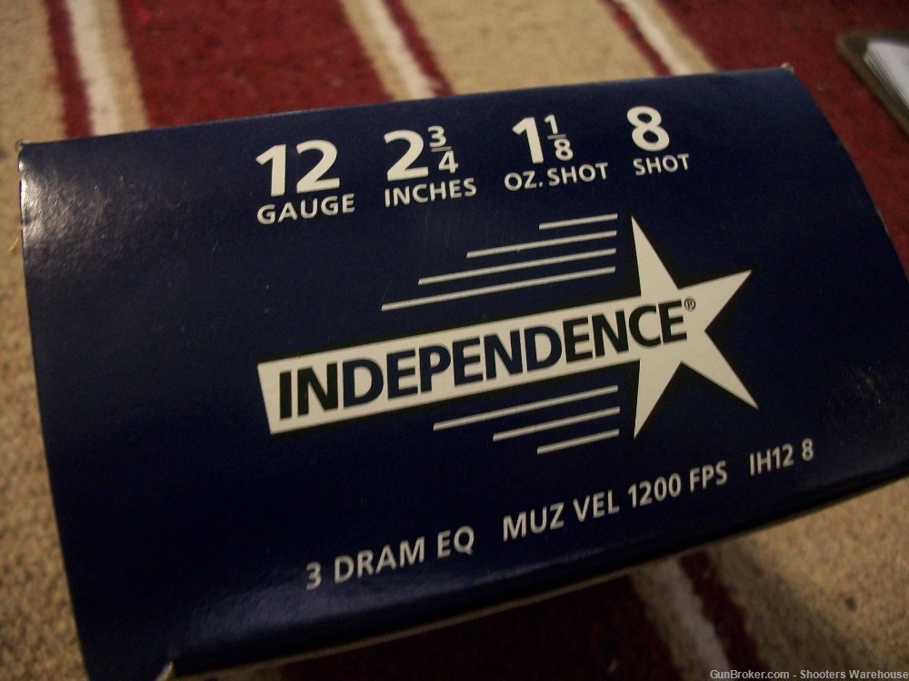 Independence 12ga 8 shot Game Loads 2 boxes of 25-img-1