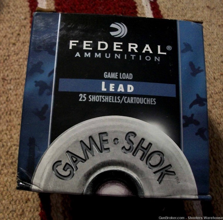 Federal 12ga Game Load 7½ shot 25/box-img-0
