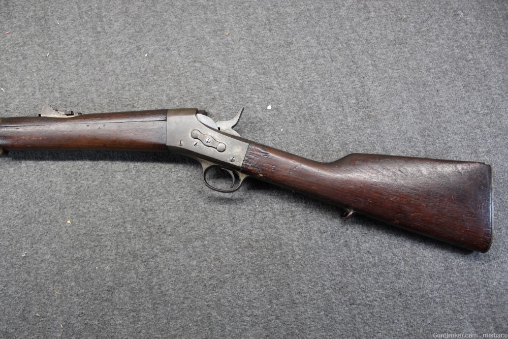 Nice Remington Rollingblock No. 5 7mm Mauser Rifle Rolling Block 1901 7x57-img-1
