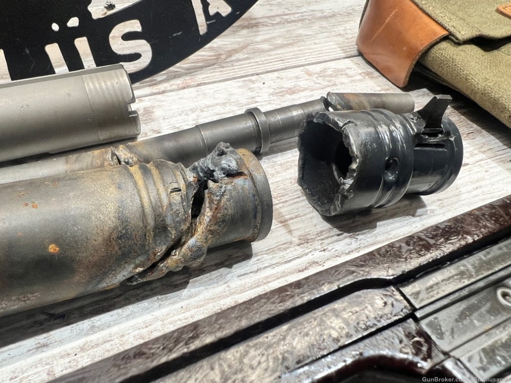 * VZ26 * CZ26 * Demilled Receiver pieces * 5 Mags * Intact Trunnion