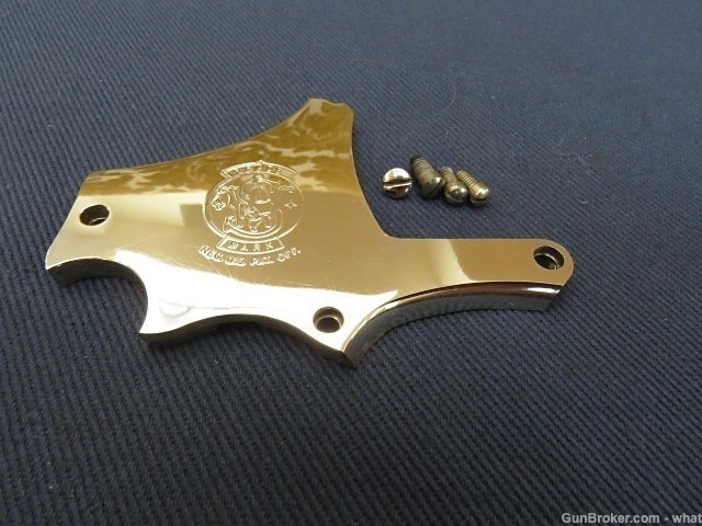 S&W Model 29 .44 Mag Revolver Pistol Nickel Sideplate with Screws -img-0