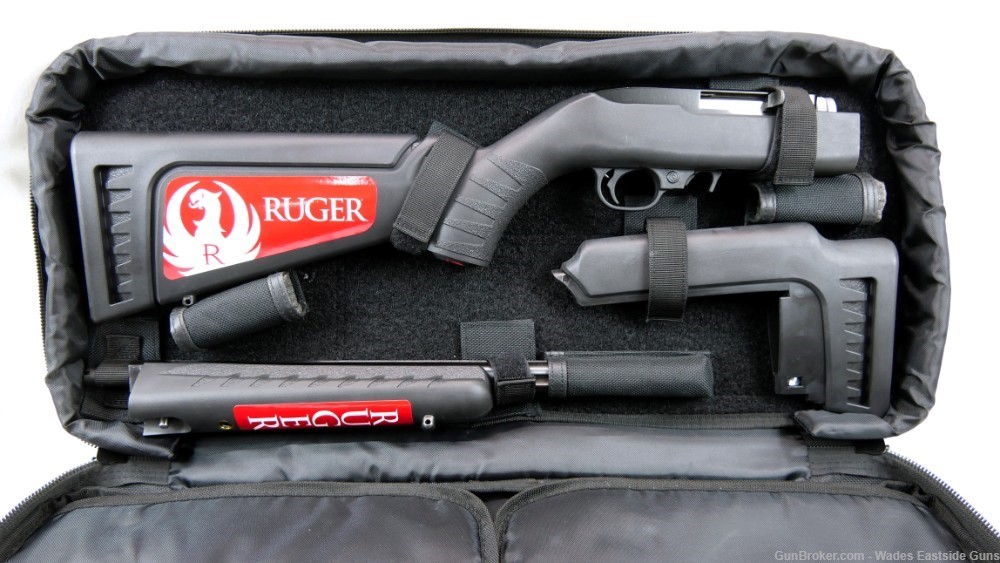 RUGER 10/22 TAKEDOWN FLUTED AND THREADED BARREL 16" .22 LR-img-0