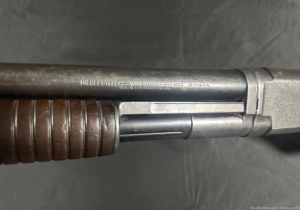 Winchester 1912 12 Gauge Shotgun Take-Down Model-img-10