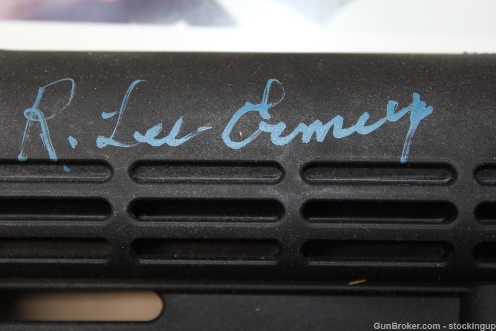 R Lee Ermey The Gunny Signed Autograph AR15 M16 M4 Stock-img-2