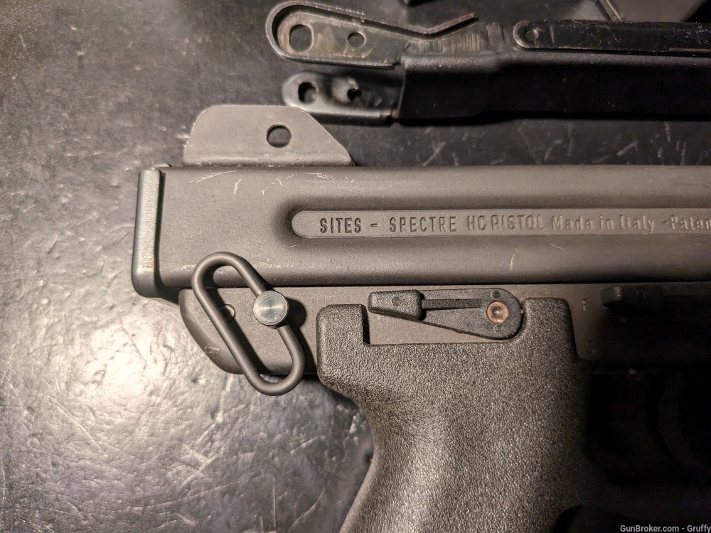 Sites Spectre with rare original folding stock and grip-img-19