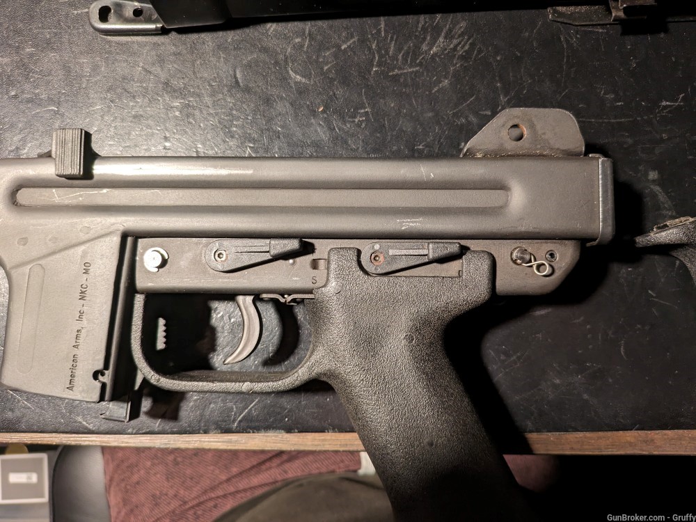Sites Spectre with rare original folding stock and grip-img-16