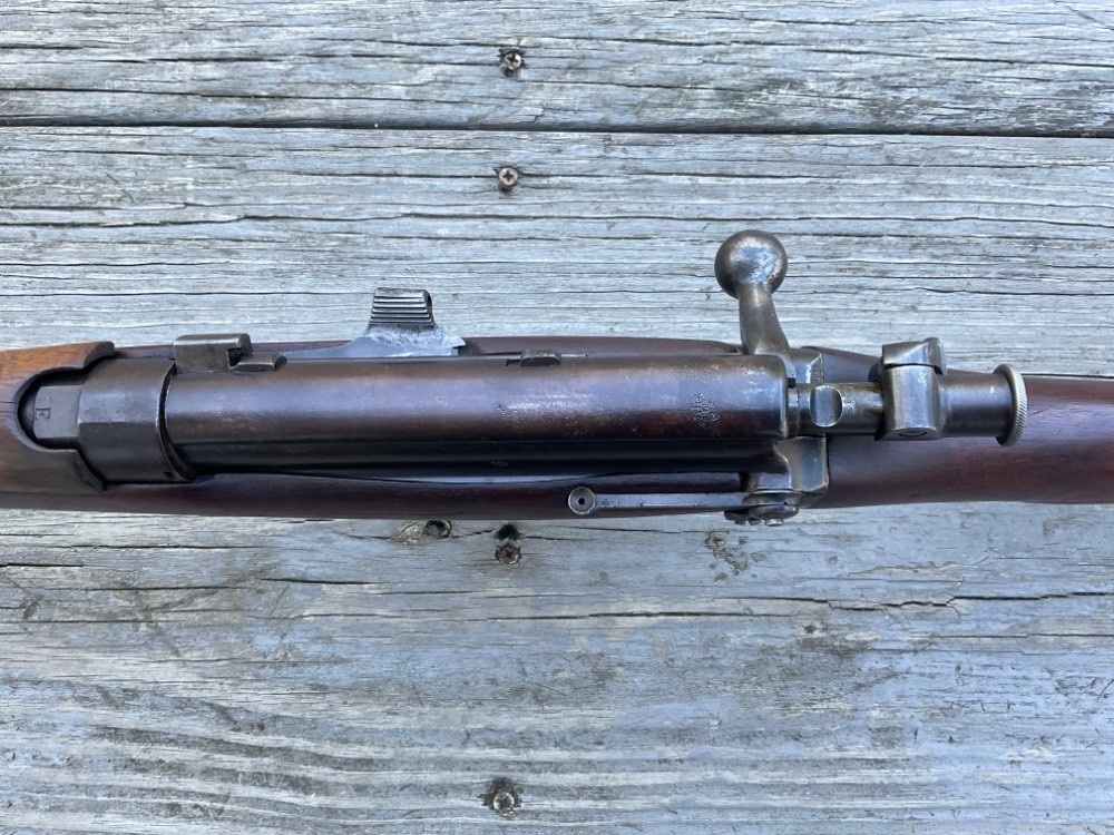 Antique British Magazine Long Lee Enfield Mk I Rifle 303 Made Enfield 1897-img-14