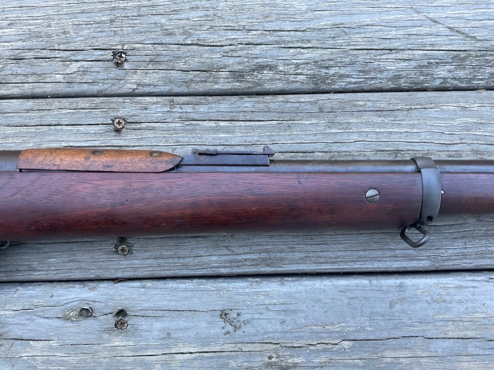 Antique British Magazine Long Lee Enfield Mk I Rifle 303 Made Enfield 1897-img-3