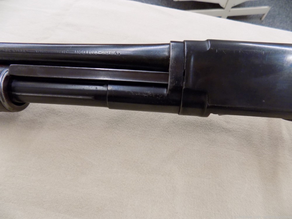 Winchester Model 1912, 20 Gauge CYL, Choke, MFG: 1919-img-8
