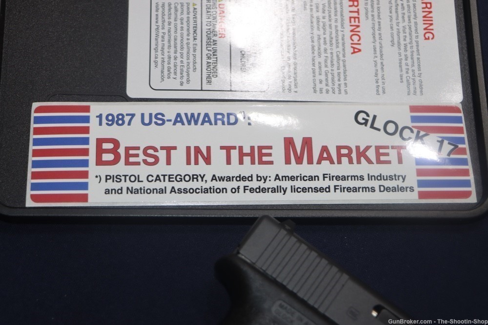 Glock Model G17 GEN1 Pistol EXCLUSIVE 17 Generation 1 9MM Luger 17RD Gen 1 -img-29