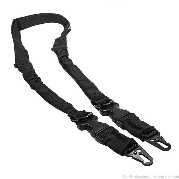 Black 2 to 1 Point Convertible Rifle Sling for SIG SAUER MCX MPX M400-img-0