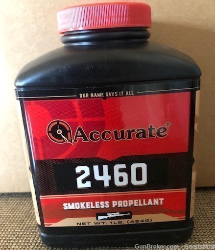 Accurate 2460 Smokeless Powder 1 lbs 2460 Accurate Accurate2460-img-0