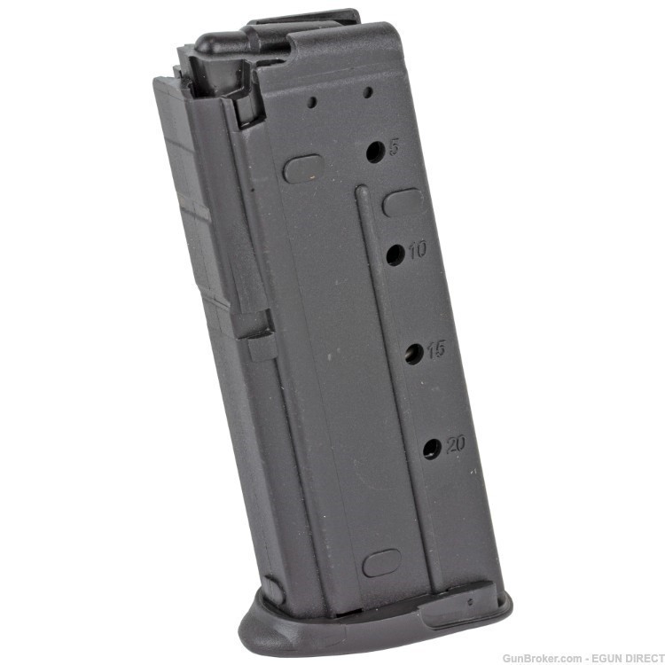 FN Five-seveN 5.7X28mm Magazine 20 Rounds - Black-img-0
