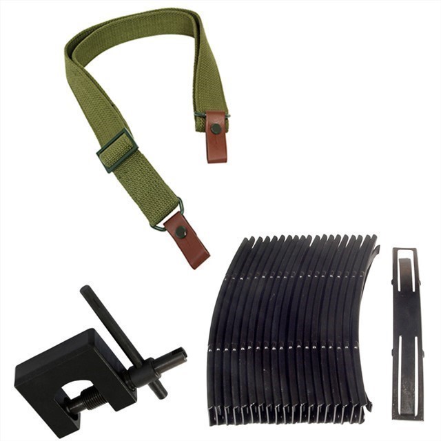 AK AK47 MAK90 / SKS - Sight Adjustment tool + Stripper Clips + Rifle Sling-img-0