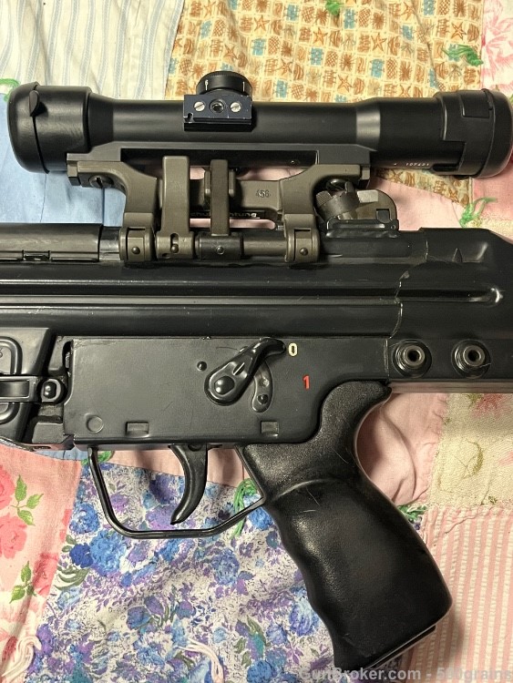 HK91 G3 7.62x51 with Hensoldt scope etc -img-49