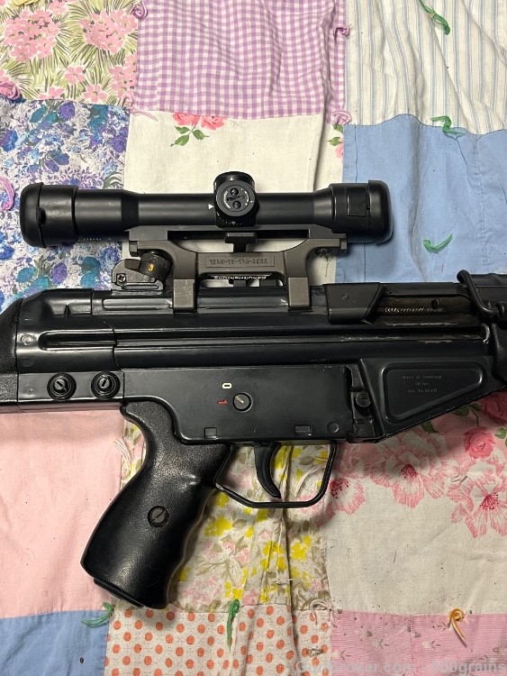 HK91 G3 7.62x51 with Hensoldt scope etc -img-66