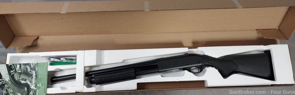 Remington 870 Express Pump Action Shotgun 12ga 18.5" 4rd Black Synthetic-img-2