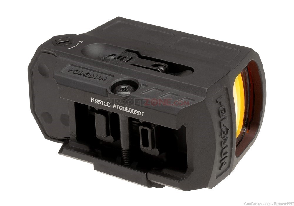 Holosun HS512C  Enclosed Red Dot Reflex Sight - Brand New - Credit Cards -img-2