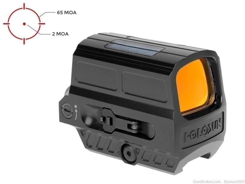 Holosun HS512C  Enclosed Red Dot Reflex Sight - Brand New - Credit Cards -img-0