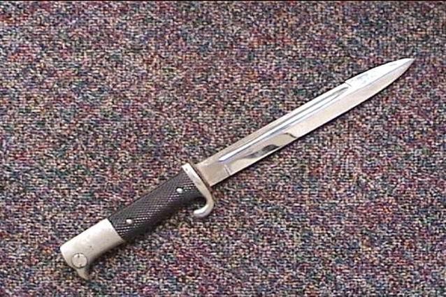 German WWII Officers Dress Bayonet with Scabbard-img-4