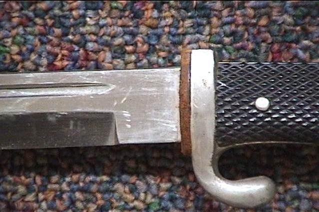 German WWII Officers Dress Bayonet with Scabbard-img-13