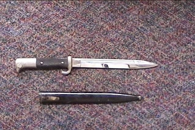 German WWII Officers Dress Bayonet with Scabbard-img-1