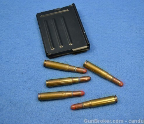 US SMAW 9mm SPOTTING CARTRIDGE ROUNDS w/ MAGAZINE-img-0