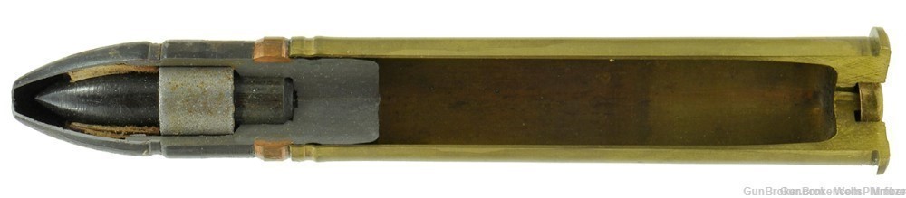 RUSSIAN USSR 20mm x 99R API CUTAWAY FOR SHVAK AIRCRACT GUN INERT-img-0