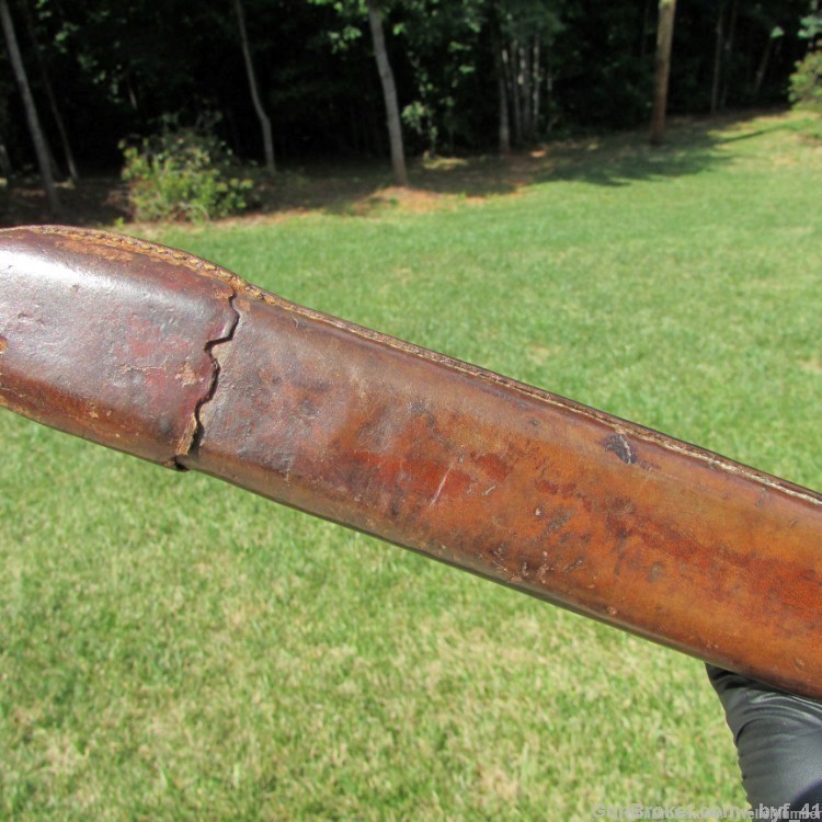 US ROCKISLAND ARMORY MODEL 1905 BAYONET WITH LEATHER SCABBARD DATED 1918-img-18
