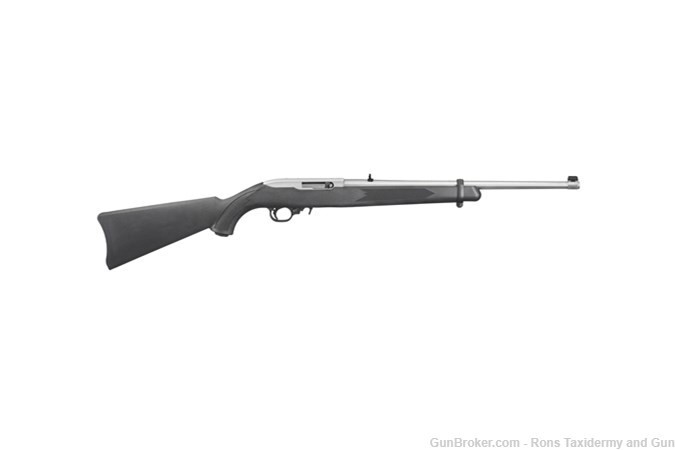 1256 RUGER 10/22 CARBINE 22 LR SS 18" SYN NEW IN BOX-img-0