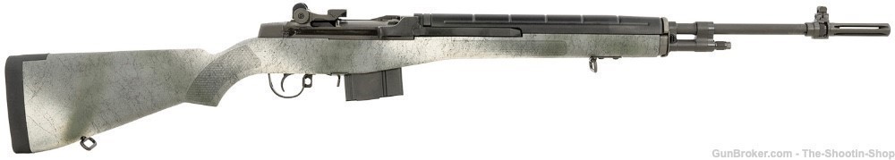 Springfield Armory Model M1A Rifle 308WIN 22" 10RD CAMO M1 7.62 NATO 308 NM-img-2