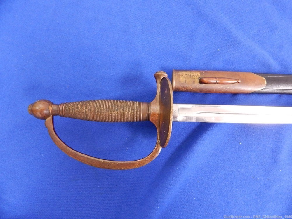 Civil War 1864 NCO Sword with Scabbard-img-1