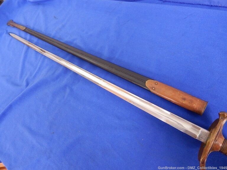 Civil War 1864 NCO Sword with Scabbard-img-6